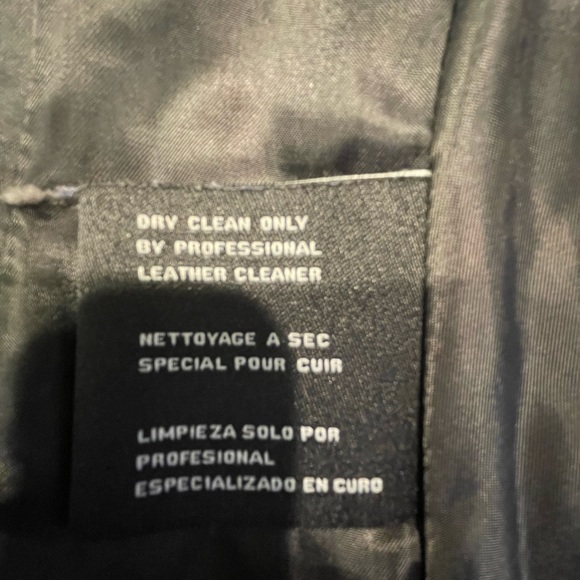 Michael Kors Leather Jacket - Picture 3 of 4